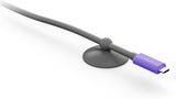 Logitech 952-000195 cable USB USB 3.2 Gen 2 (3.1 Gen 2) 5 m USB C Grafito, Violeta