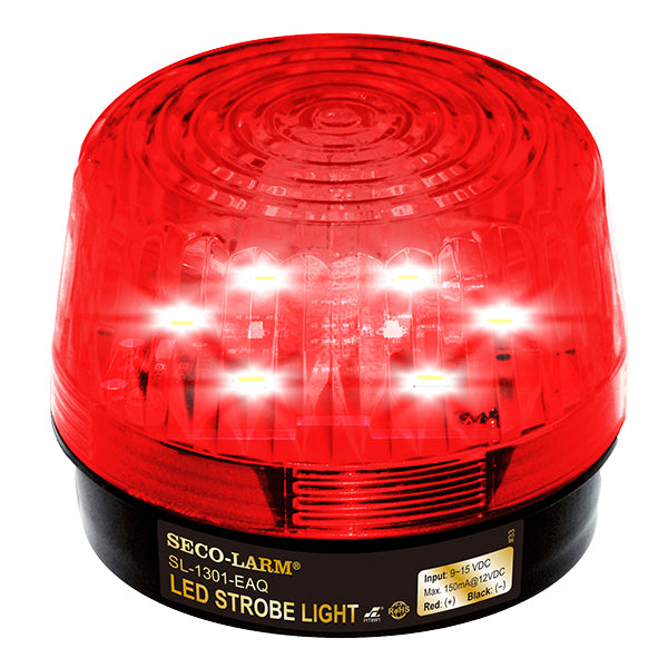 SECO-LARM SL-1301-EAQ/R estroboscopio Estroboscopio LED 9 - 15 V Rojo