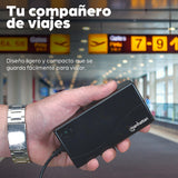 Manhattan Adaptador Universal de Corriente adaptadores e inversores de corriente Portátil Interior CA a CC 100 - 240 V