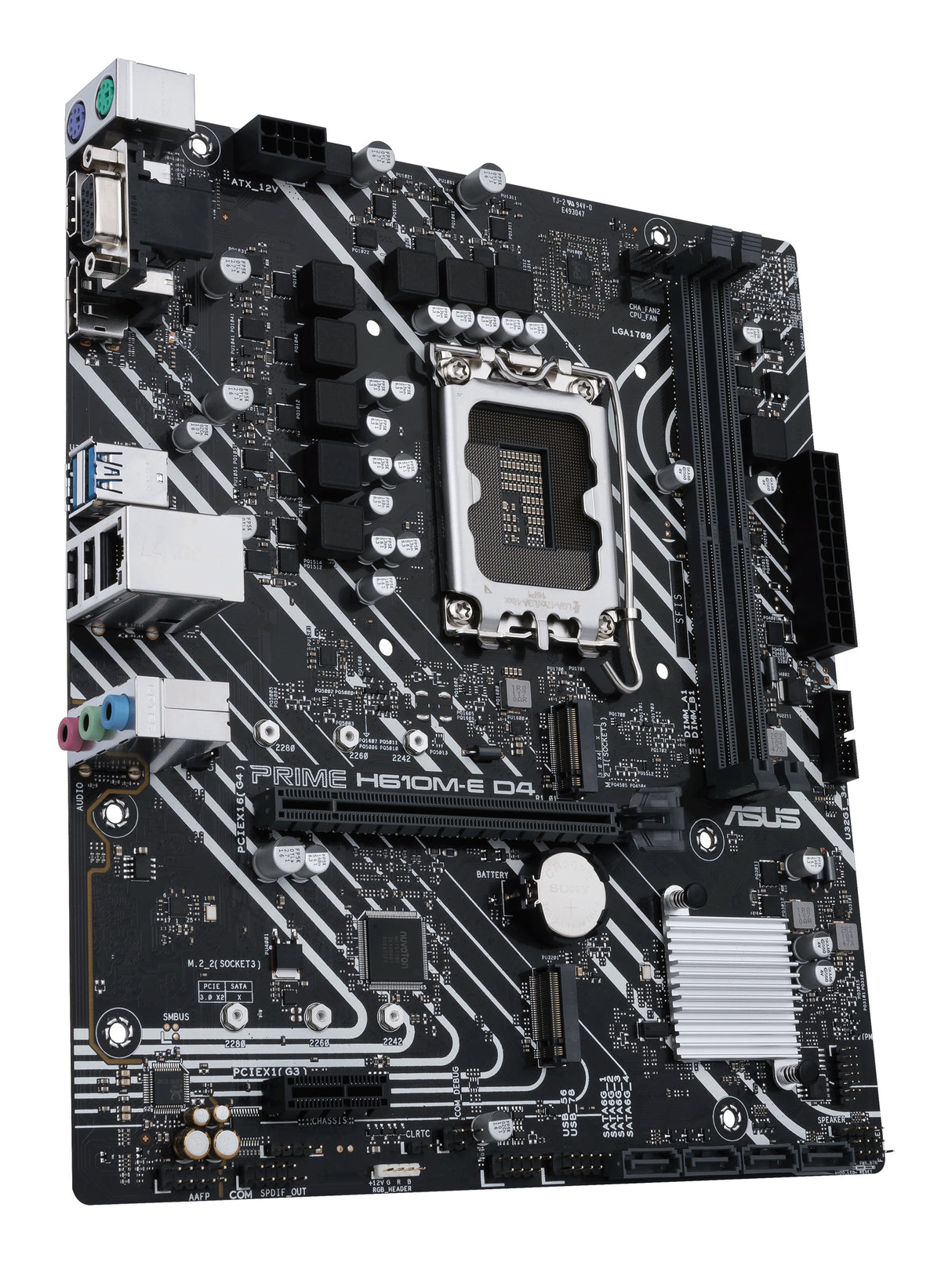 ASUS PRIME H610M-E D4 placas base Intel LGA 1700 1 DDR4-SDRAM