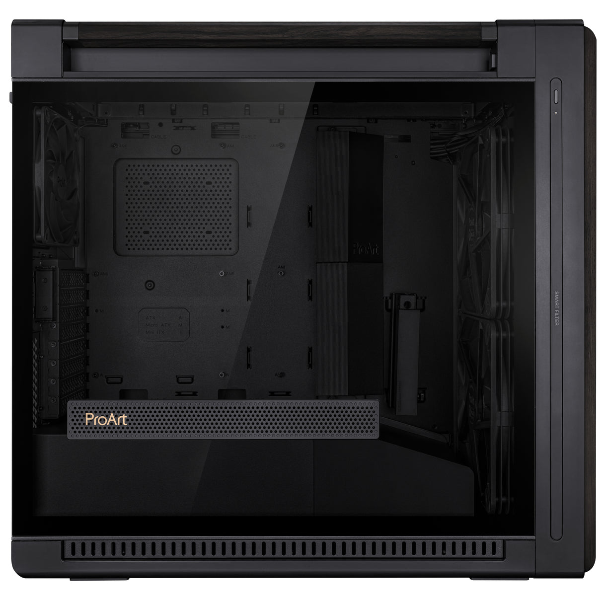 ASUS ProArt PA602 carcasas ordenador Midi Tower PC Negro 4