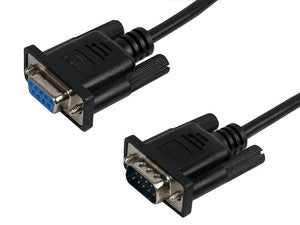 Cable Serial StarTech DB9 (M-H), 2m, Conector Macho-Hembra, Transferencia de Datos RS232