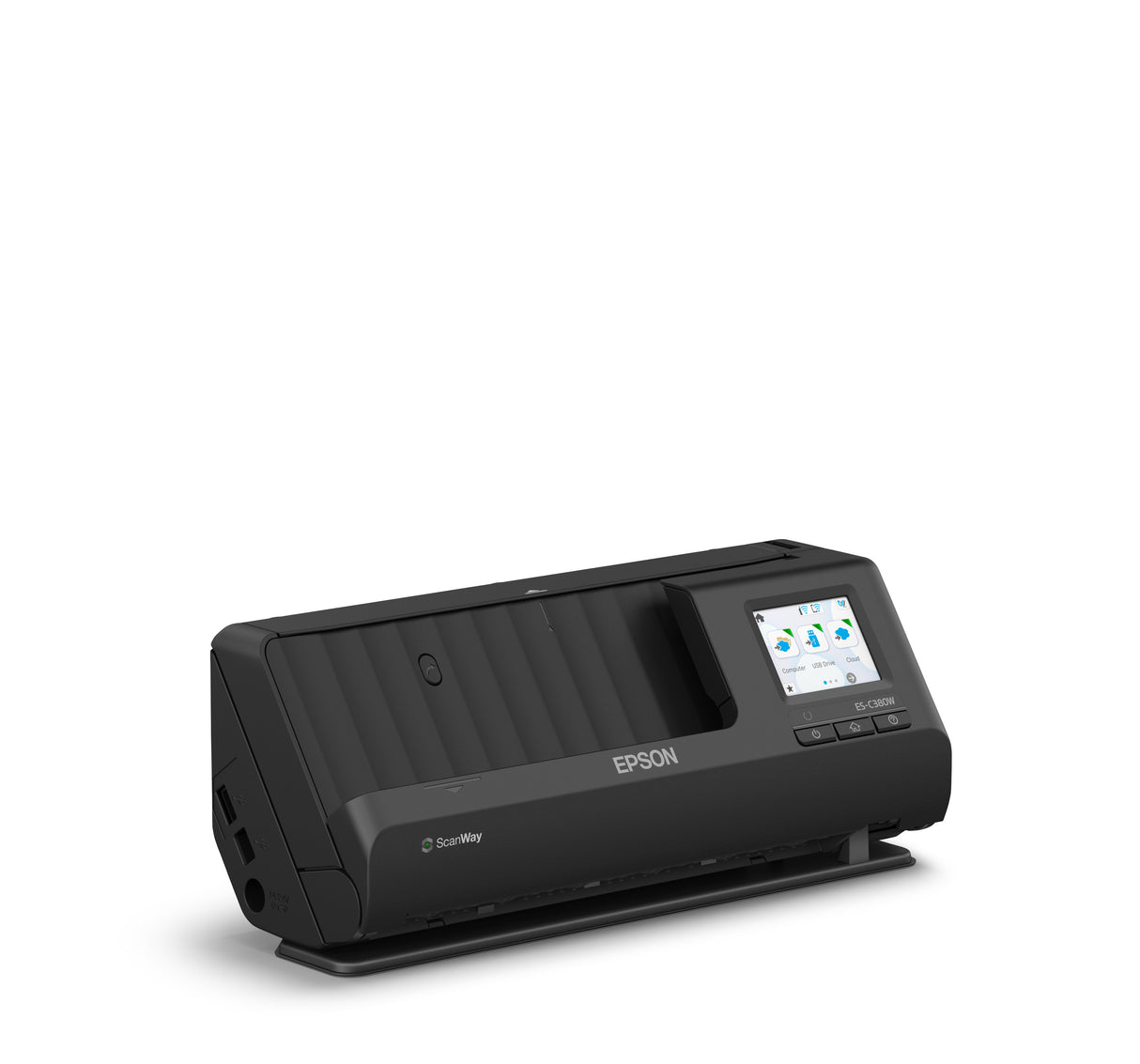 Epson ES-C380W ADF + Escáner de alimentación de hojas 600 x 600 DPI A4 Negro, 215.9 x 5588 mm, 30 Bit, 24 Bit