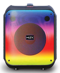 Misik MS231 altavoz portátil y para fiesta Altavoz portátil mono Negro, 8000 W, Inalámbrico y alámbrico, LED