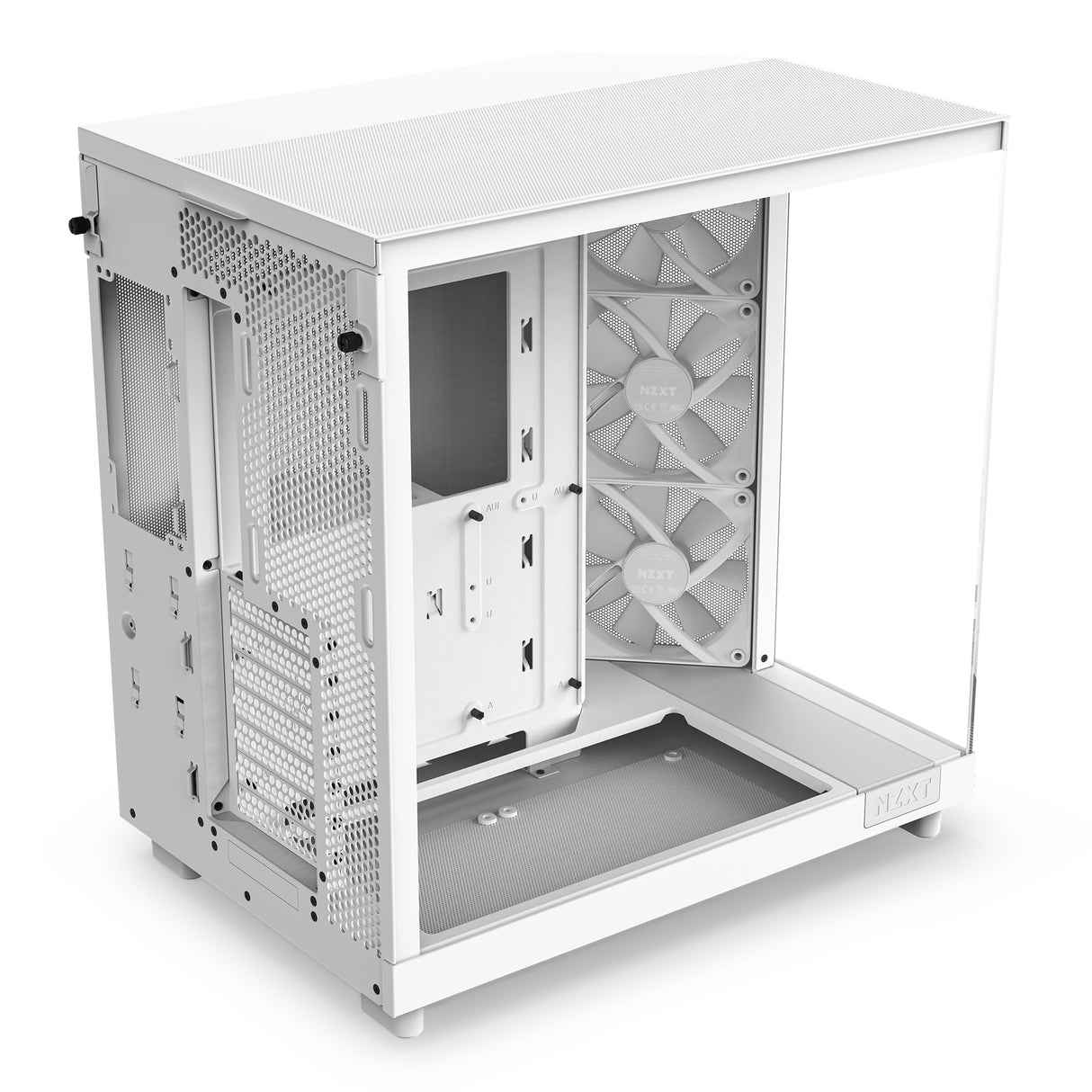 NZXT H6 Flow RGB Midi Tower Blanco, ATX, Micro ATX, Mini-ITX, CC-H61FW-R1
