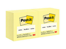 3M MC900173212 notas autoadhesivas Plaza Amarillo Si 76 mm