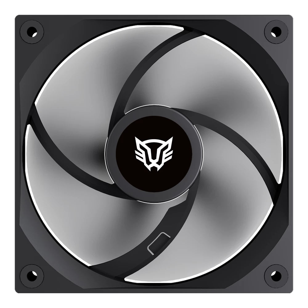 Balam Rush Eolox Glaziar Pro EXG99 Gabinete de la computadora Ventilador 12 cm Negro 1 pieza(s), 0 RPM, 2000 RPM