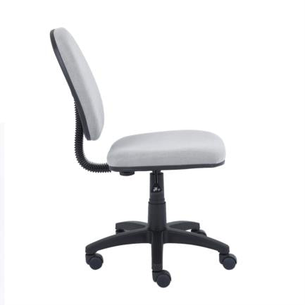 SILLA BÁSICA NEXTEP NE-650BG ALTURA AJUSTABLE, TELA GRIS CON BASE GIRATORIA