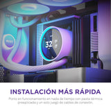 NZXT Kraken Elite 280 RGB Procesador Refrigerador de líquidos todo en uno 14 cm Blanco 1 pieza(s)