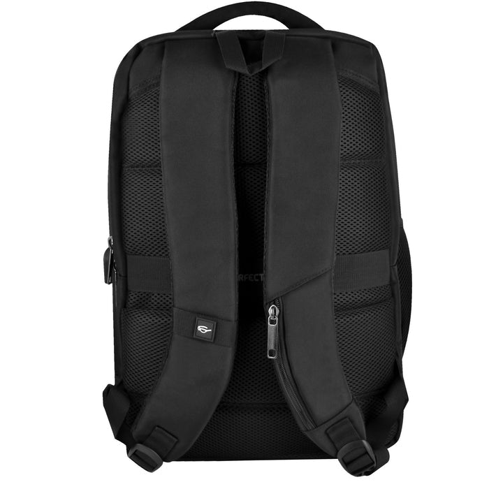 Perfect Choice PC-084785 maletín para laptop 43.2 cm (17") Mochila Negro, Tirante para hombro, 950 g