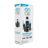 Kit de Limpieza Silimex On Off para Equipos de Cómputo y Audio, 4 Accesorios
