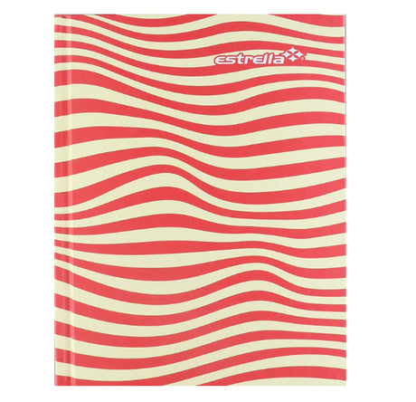 Libreta 1/4 pasta dura forma francesa Es