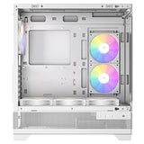 GABINETE ANTEC (CX700 ARGB WHITE) MEDIA TORRE ATX,CRISTAL,S/FUENTE,3*FAN,1*USB-C,1*USB 3.0,BLANCO
