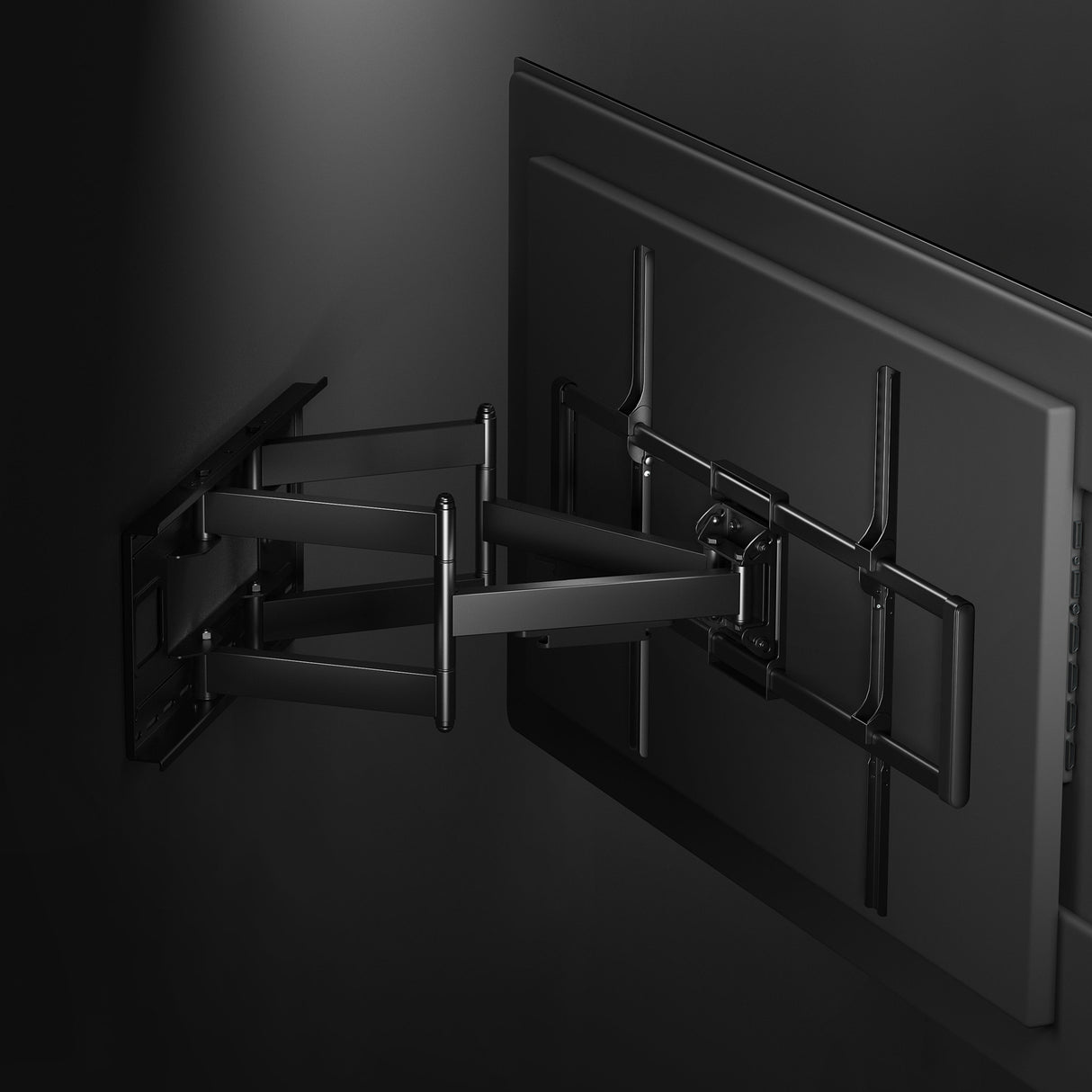 Manhattan Soporte de pared para TV/monitores (Articulado), pantallas 37"–120", Compatibilidad VESA: 