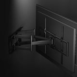 Manhattan Soporte de pared para TV/monitores (Articulado), pantallas 37"–120", Compatibilidad VESA: 