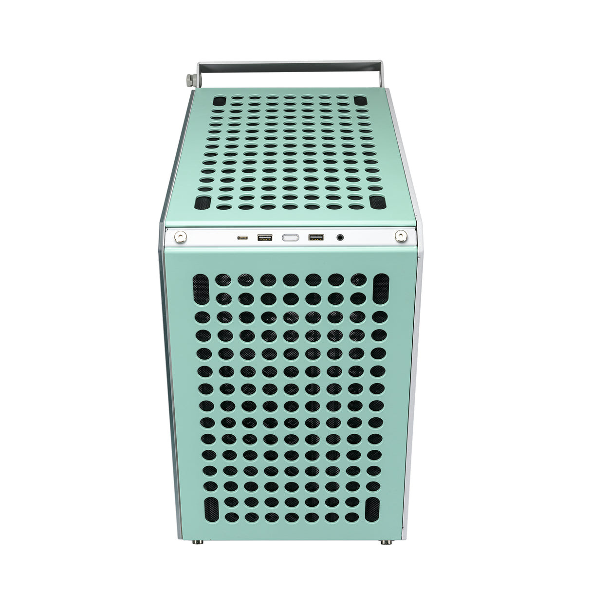 Cooler Master QUBE 500 Flatpack Macaron Edition Midi Tower Crema de color, Color menta, Rosa, ATX, EATX, ITX