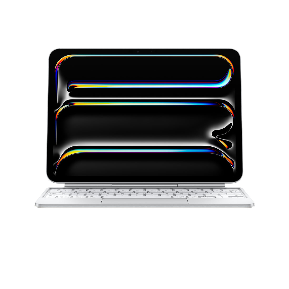 Apple Magic Keyboard para el iPad Pro de 11 pulgadas (M4) - Español (América Latina) - Blanco, QWERTY, Trackpad, Interru