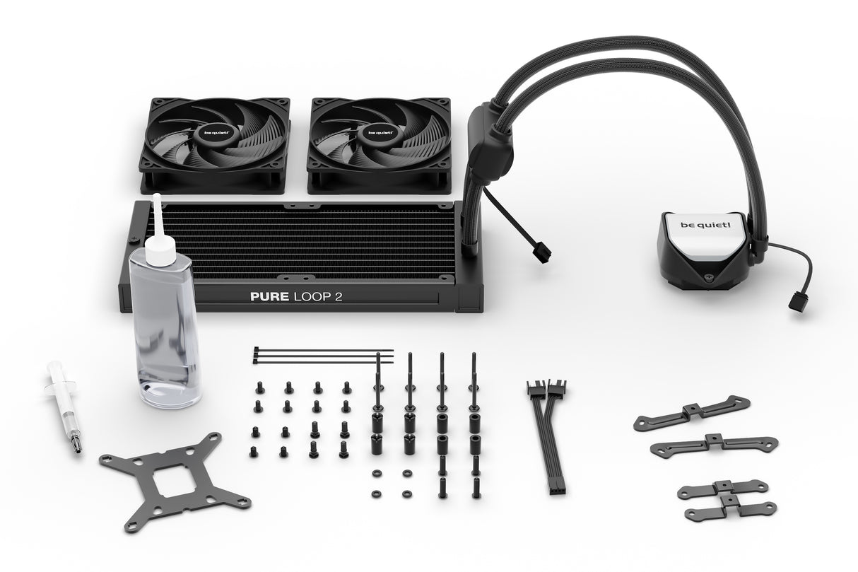 be quiet! Pure Loop 2 | 240mm sistemas de refrigeración para ordenadores Procesador 12 mm 15,4 dB 34,9 dB
