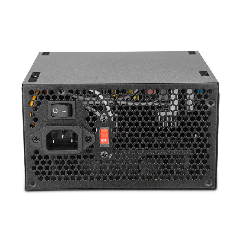 Getttech GFS-60020-01 unidad de fuente de alimentación 600 W 20+4 pin ATX ATX Negro, 100 - 240 V, No modular