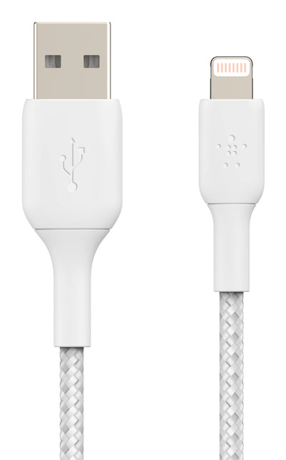 CABLE BELKIN USB-A A LIGHTNING TRENZADO