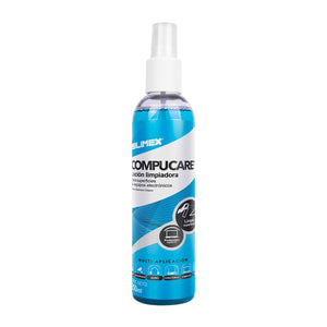 Silimex Compucare Computadora portátil, PC Espray para limpieza de equipos 250 ml, Azul, Blanco
