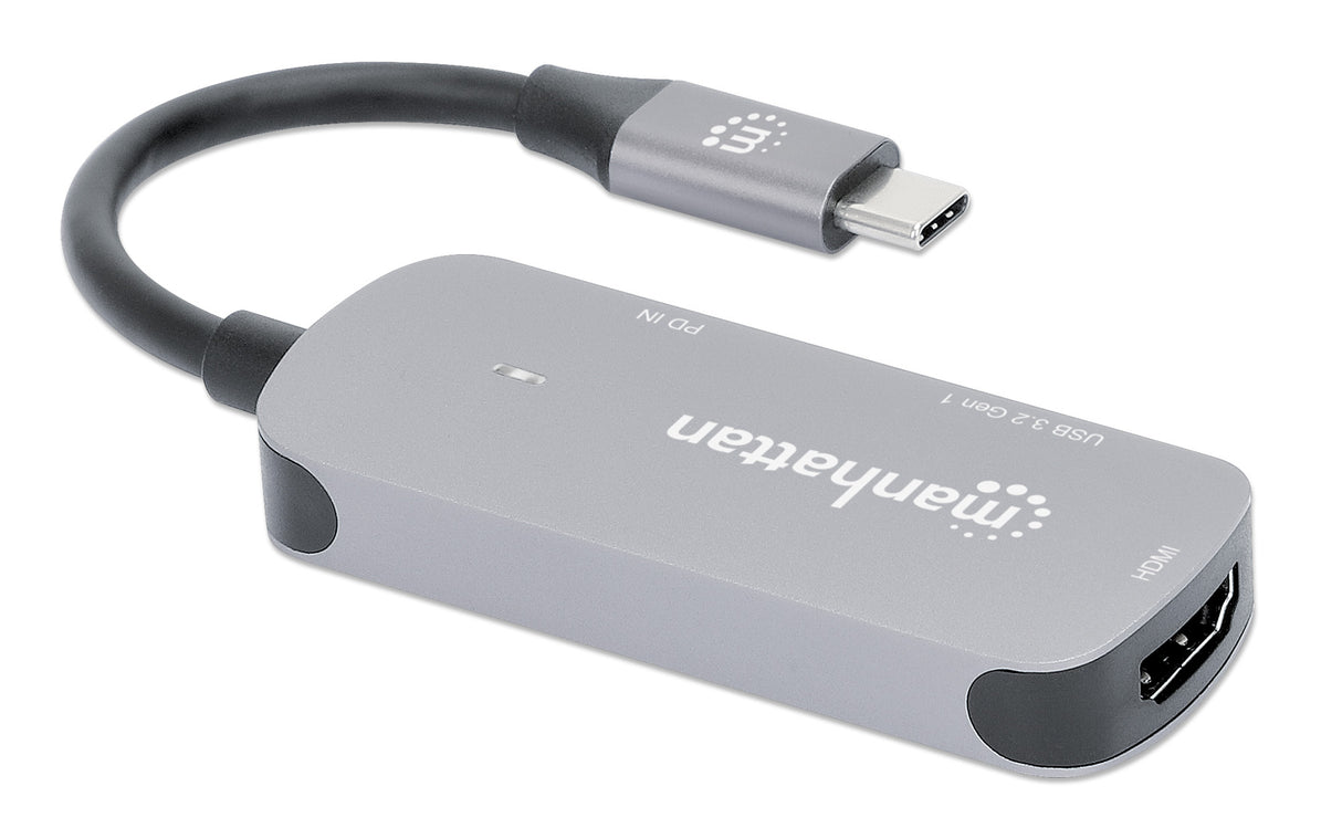 MANHATTAN Docking Station 190299, USB 3.0, HDMI, Compatible con Windows