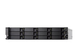 QNAP TS-h1886XU-RP R2 NAS Bastidor (2U) Intel® Xeon® D D-1622 32 GB DDR4 0 TB QuTS hero Negro