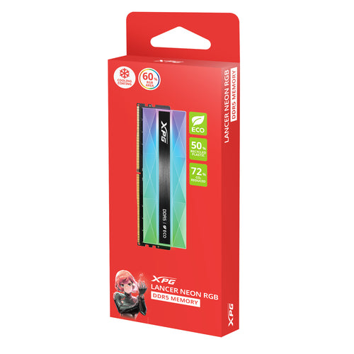 XPG LANCER RGB DDR5 Módulos de memoria 16 GB 1 x 16 GB 0 - 85 °C