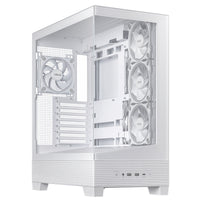 ASUS A31 Plus TG ARGB WHITE carcasas ordenador Metal Midi Tower PC Blanco