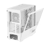 DeepCool CH560 DIGITAL WH carcasas ordenador ABS, Acero, Vidrio templado Midi Tower PC Blanco