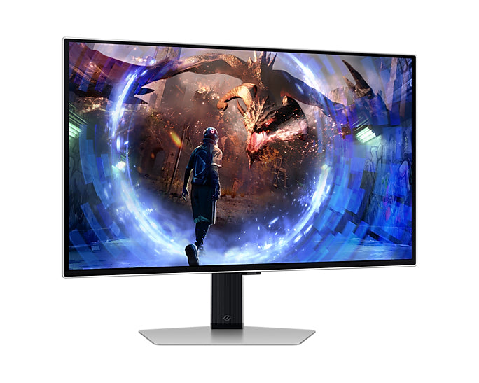 Samsung Odyssey LS27DG600SL Monitor 68,6 cm (27") 2560 x 1440 Pixeles Quad HD OLED Plata