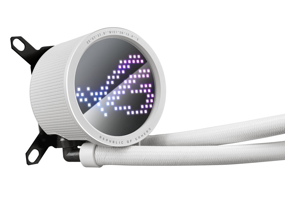 ASUS ROG Ryuo III 240 ARGB White Edition sistemas de refrigeración para ordenadores Procesador Kit de refrigeración líquida 12 mm 2200 RPM