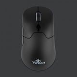 Yeyian YGM-WWRB-01 ratón Juego Diestro Bluetooth Óptico 26000 DPI, Negro