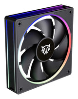 Balam Rush BR-942201 sistema de refrigeración de computadora Gabinete de la computadora Ventilador 12 cm Negro