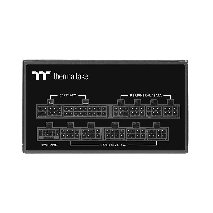 Thermaltake TOUGHPOWER GF A3 unidad de fuente de alimentación 1200 W 24-pines ATX ATX Negro, 100 - 240 V, Activo, 100 W