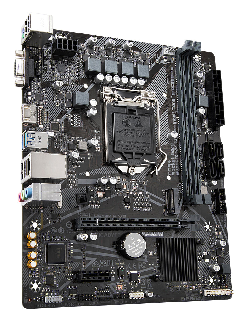 GIGABYTE H510M H V2 2.0 placas base Intel LGA 1200 (Socket H5) LGA 1200 (Socket H5) 64 GB