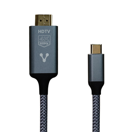 CABLE CONVERTIDOR VORAGO CAB-310 Tipo C A HDMI 4k 1.8 MT