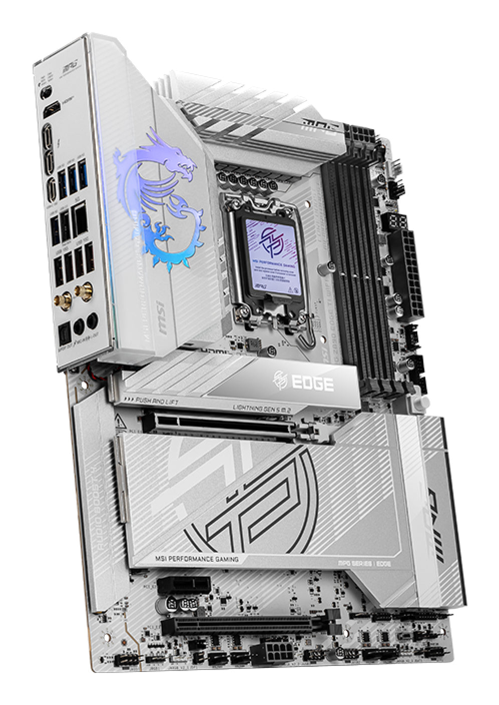 MSI MPG Z890 EDGE TI WIFI placas base Intel LGA 1851 (Socket V1) Intel Core Ultra (Series 2) LGA 1851