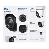 TP-Link Tapo C510W cámaras de vigilancia Cámara de seguridad IP Interior y exterior Inalámbrico CE, FCC, RoHS, RCM