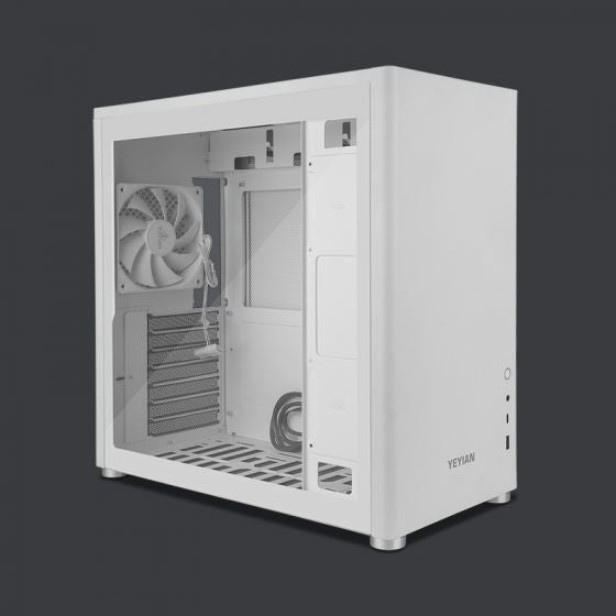 Yeyian Hussar Plus Midi Tower Blanco, ATX, Micro ATX, Mini-ITX, YCM-ASHUS-01WH