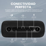 BOCINA VORAGO BSP-430 BLUETOOTH / USB / AROS LUZ RGB / TWS / 26W RMS CON HASTA 7 HRS AUTONOMIA TERMINADO EN TELA