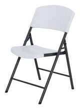 Lifetime Silla Plegable 2810, 83.9 cm, Blanca, Metal y Plástico