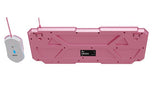 Xtech XTK-540S teclado Ratón incluido Juego USB QWERTY Español Rosa, Alámbrico, Interruptor de membrana, LED