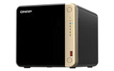 QNAP TS-464 Servidores NAS y de almacenamiento No 0 TB Intel® Celeron®