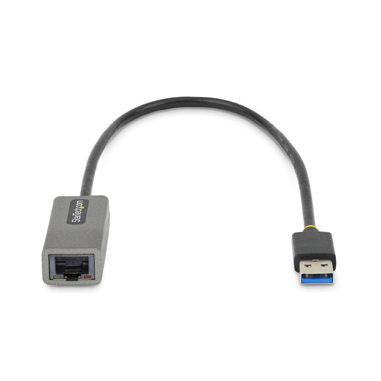 StarTech.com Adaptador USB 3.0 a Ethernet Gigabit de 10/100/1000 para Portátiles - con Cable Incorporado de 30cm - Adaptador USB a RJ45 - Adaptador Externo de Red LAN - sin Controladores tarjetas de red Alámbrico USB Ethernet 1