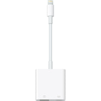 Apple Adaptador de Lightning a USB 3 para cámara, USB 3.2 Gen 1 (3.1 Gen 1) Type-A, Blanco, Cable redondo