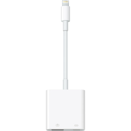 Apple Adaptador de Lightning a USB 3 para cámara, USB 3.2 Gen 1 (3.1 Gen 1) Type-A, Blanco, Cable redondo