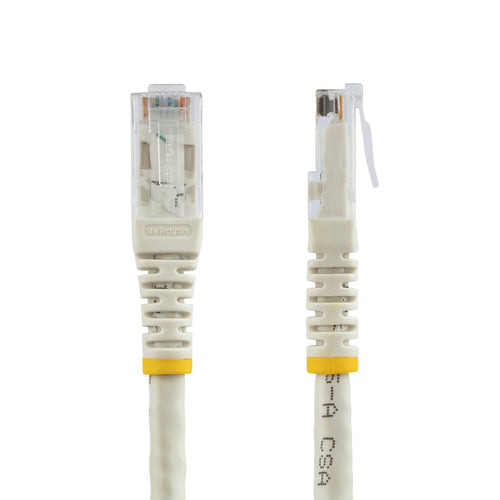 StarTech.com C6PATCH3WH Cables de red 0,9 m Cat6 RoHS