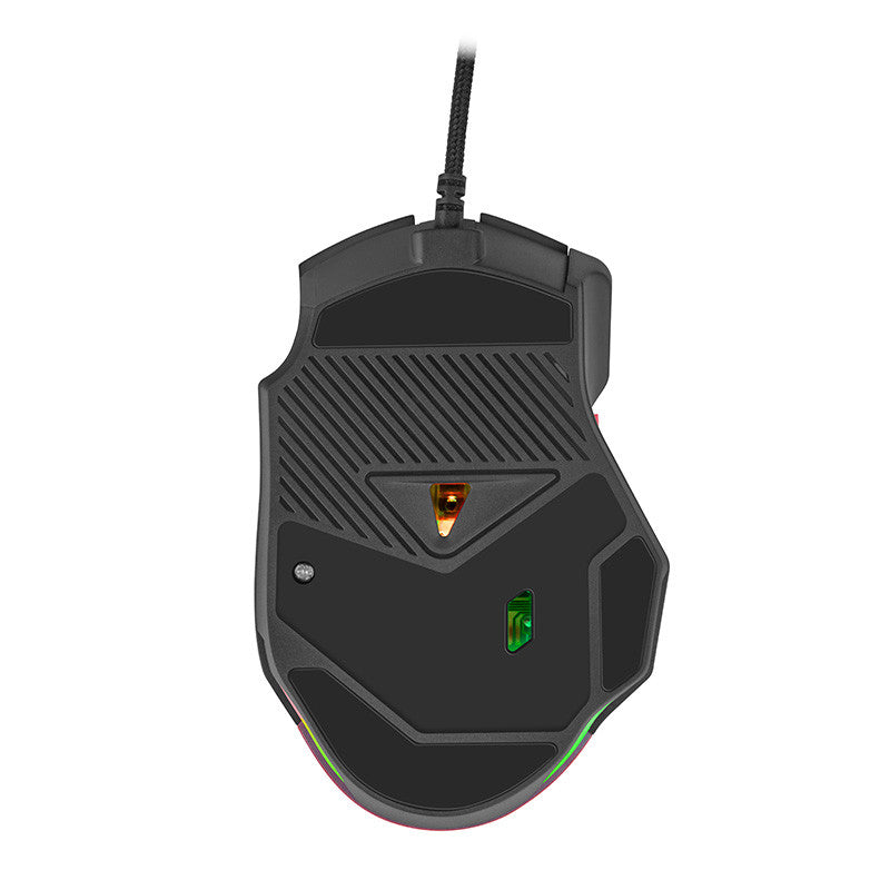 Getttech GPM-RGBWR-G1-RD ratón Juego mano derecha USB tipo A 7200 DPI