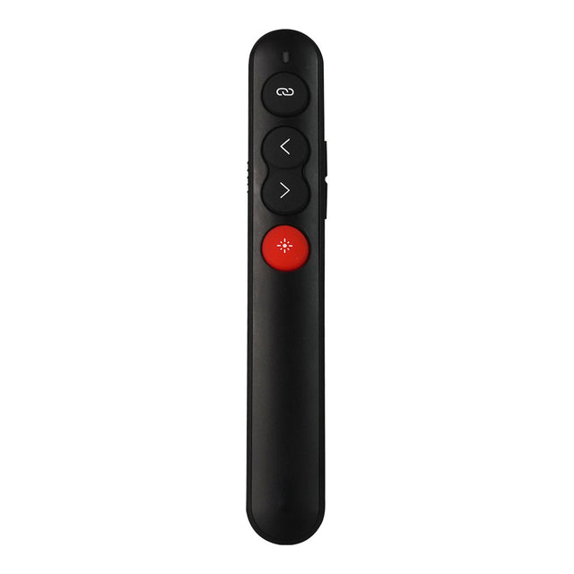 PRESENTADOR APUNTADOR LASER VORAGO LASP-305 INALAMBRICO USB SLIM NEGRO